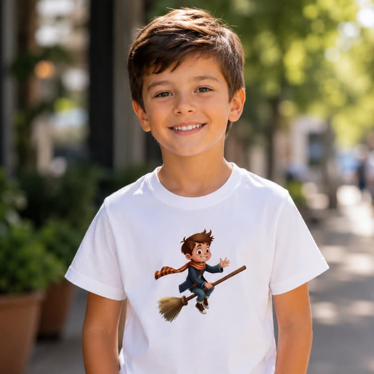 Roupa Infantil Harry Quadribol Jogo Vassoura Voadora Serie Filme