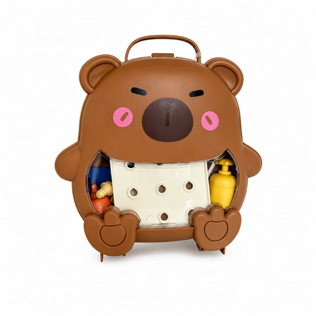 Maleta Infantil Capivara Com Kit de Ferramentas Brinquedo Educativo