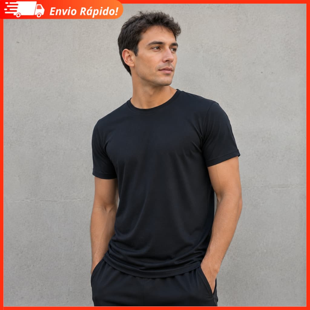 Camiseta Lisa Malha Fria Poliviscose (PV)