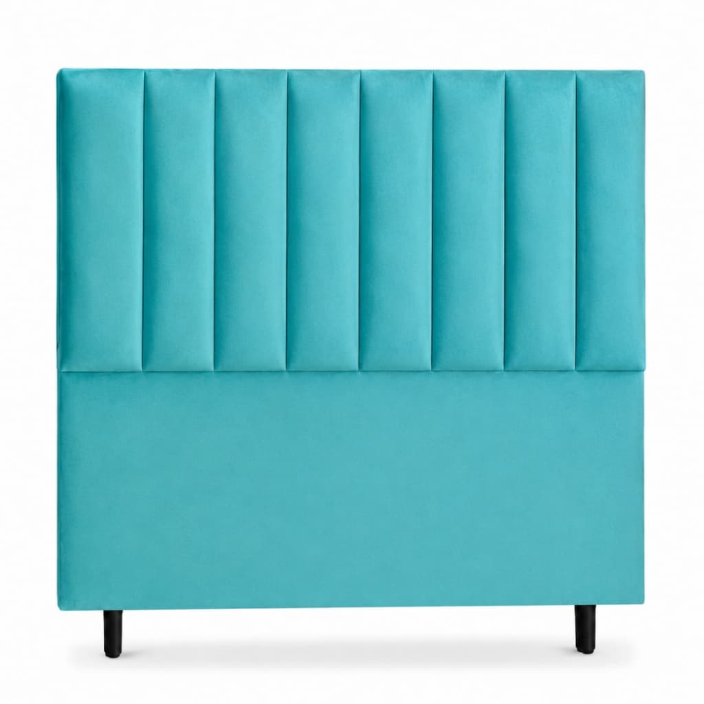 Cabeceira Cama Box Decorativa Estofada Tecido Suede Cama Casal Queen King Solteiro Cama Box