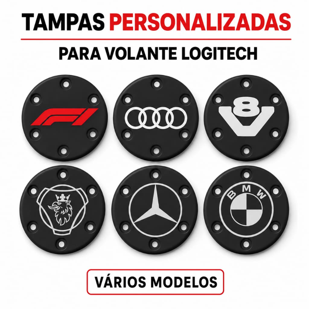 Tampa Central Personalizada para Volante Logitech G29/G920/G923