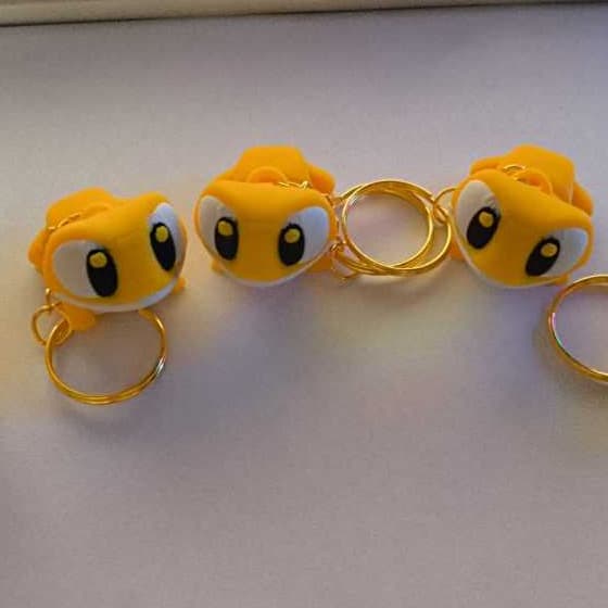 chaveiro articulado 3d feito em PLA impressão 3d de ótima qualidade