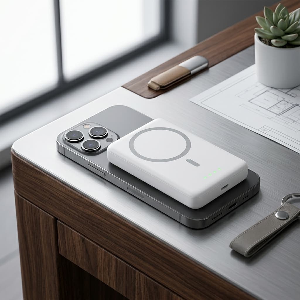 Carregador Magsafe Por Indução Sem Fio Compatível Com Iphone