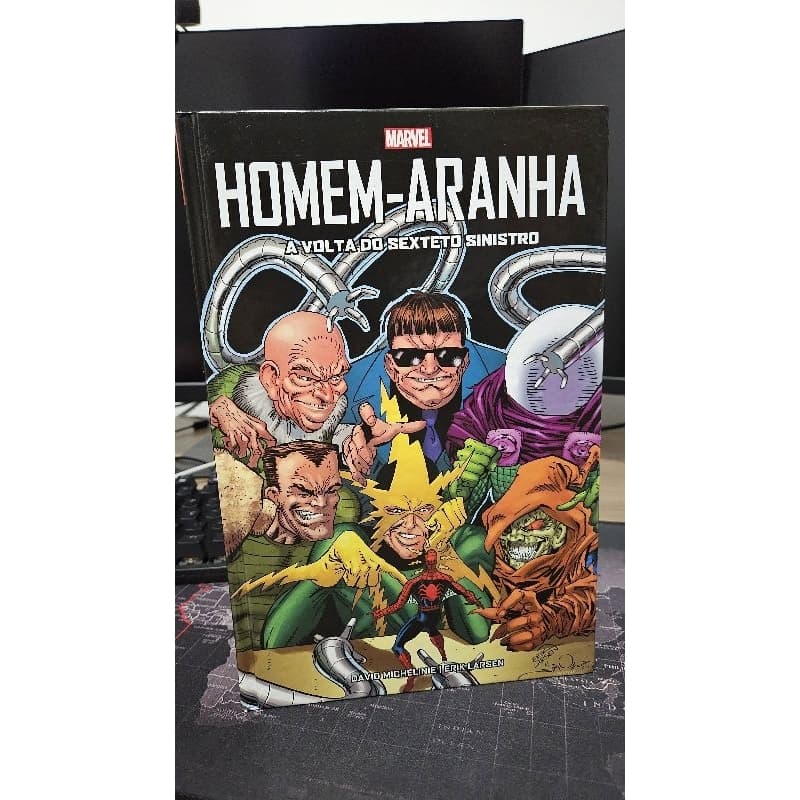 Homem-Aranha: A volta do sexteto sinistro - Marvel (HQ capa dura)