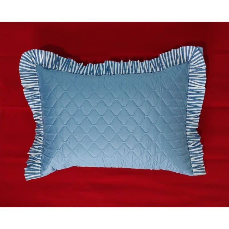 CAPA DE TRAVESSEIRO SOLTEIRO CAPA DE TRAVESSEIRO COM BABADO 80CM X 54CM