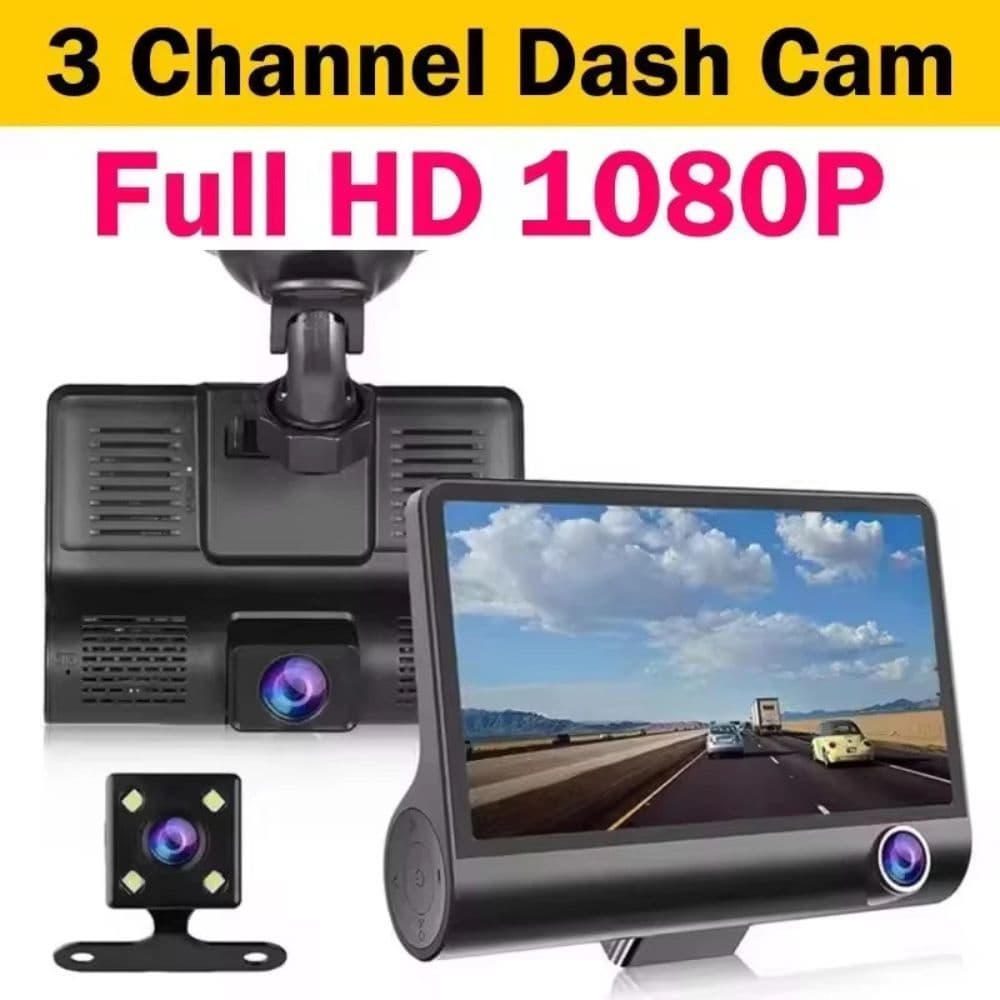 Câmera Veicular, Dash Cam, Câmera Automotiva, Câmera de Ré, Gravador Veicular, Full HD, DVR Automotivo, Segurança Veicul