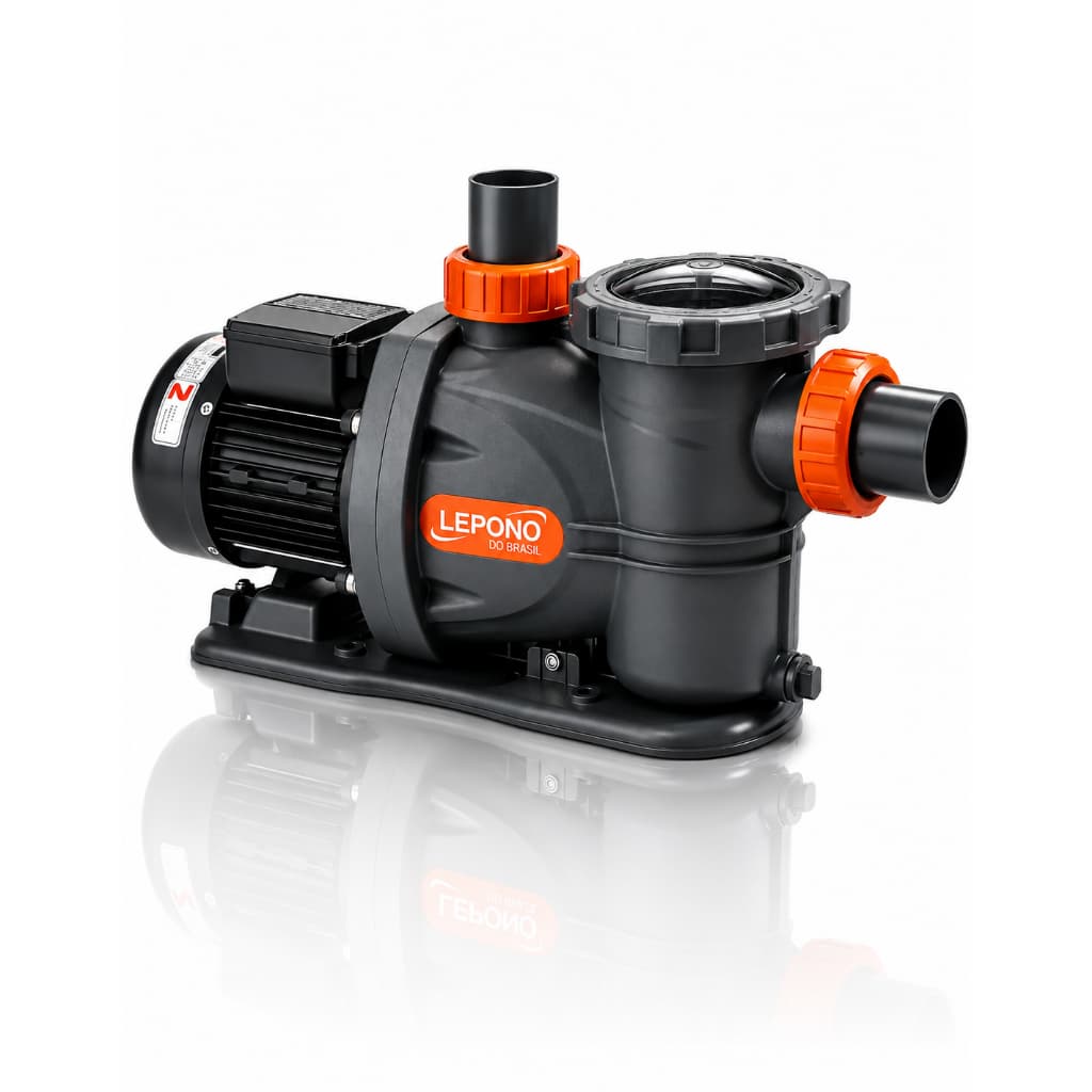 Bomba para Piscina Lepono 3/4cv XKP Alta Vazão Piscina até 68 Mil Litros Bivolt 127/220v