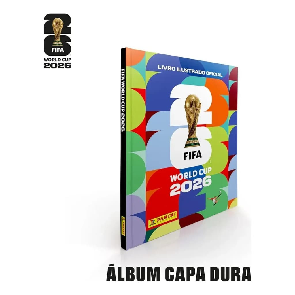 Álbum Capa Dura Oficial Copa Do Mundo 2026 FIFA WORD CUP Oficial Panini