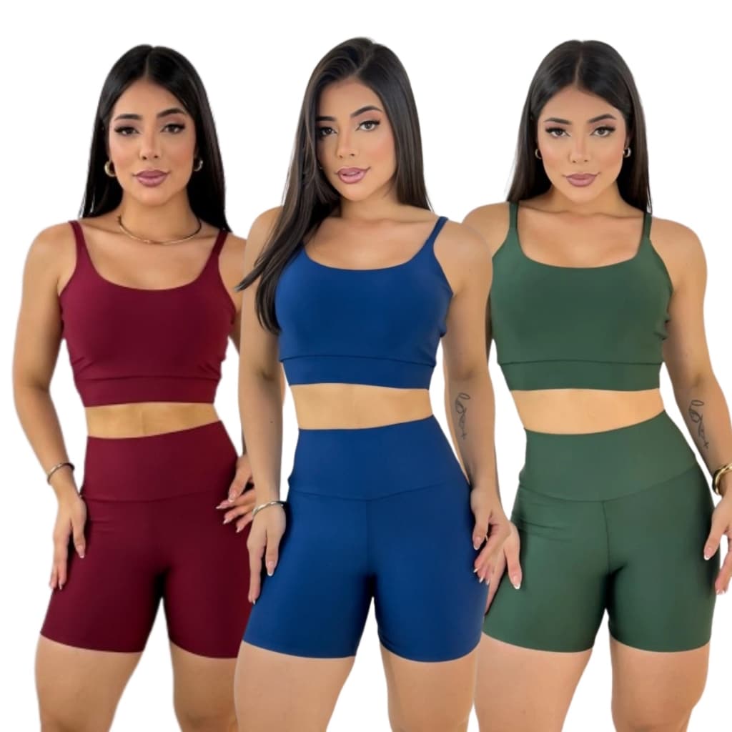 Useari roupa de academia feminino short blackout zero transparência esportes treino caminhada suplex premium