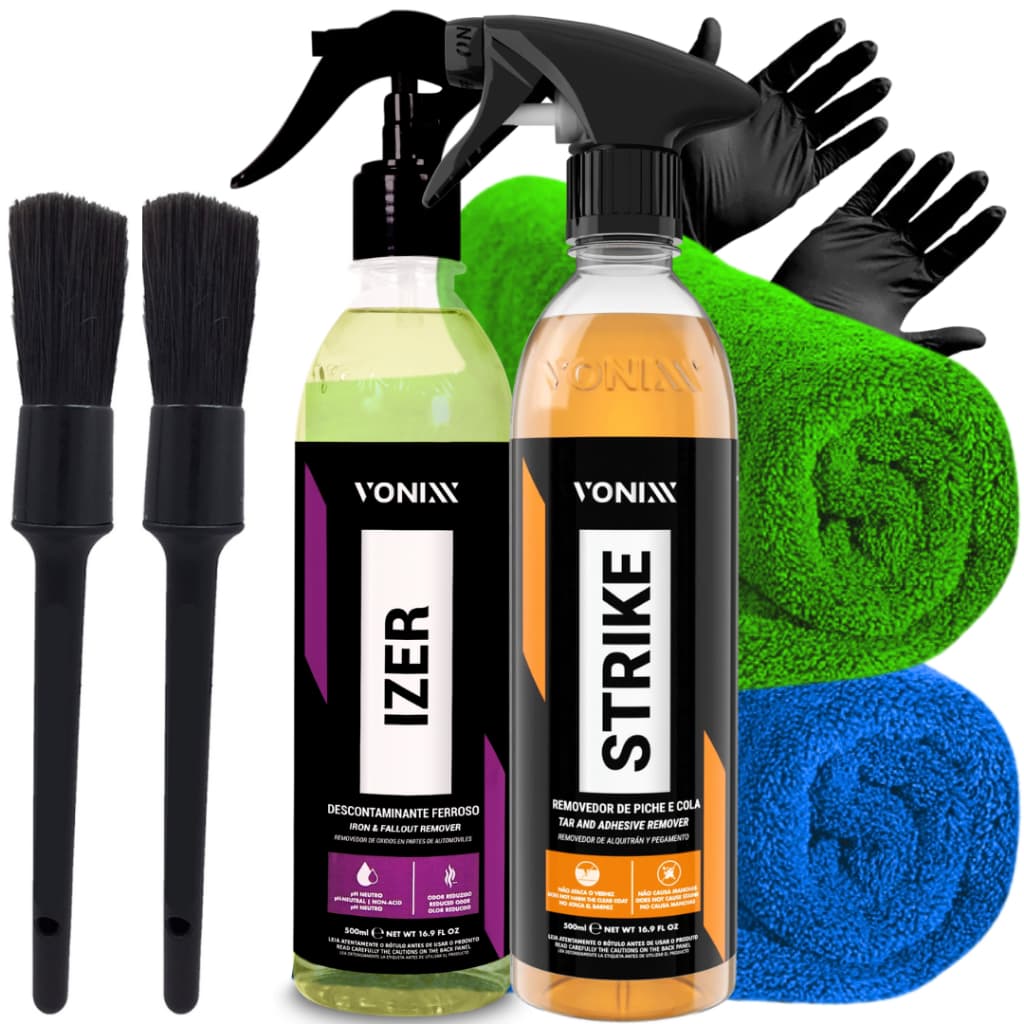 Strike Vonixx Removedor de Cola e Piche + Izer Vonixx Removedor de Ferrugem + Brindes