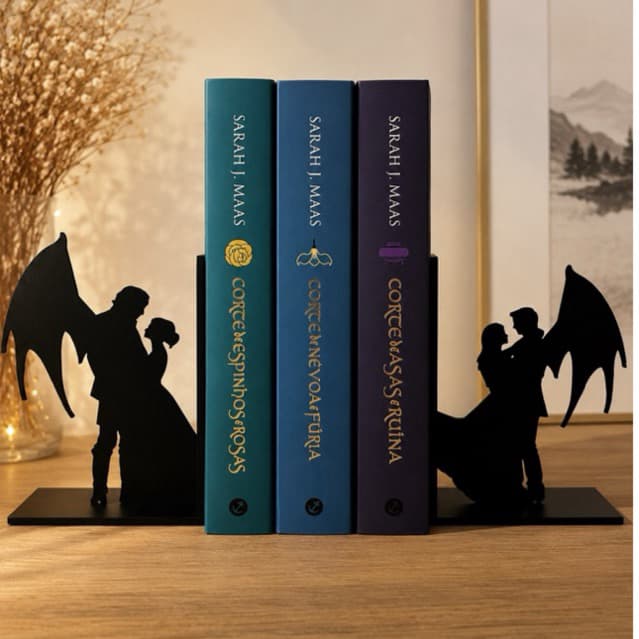 Aparador de Livros Acotar Corte de Rosas e Espinhos