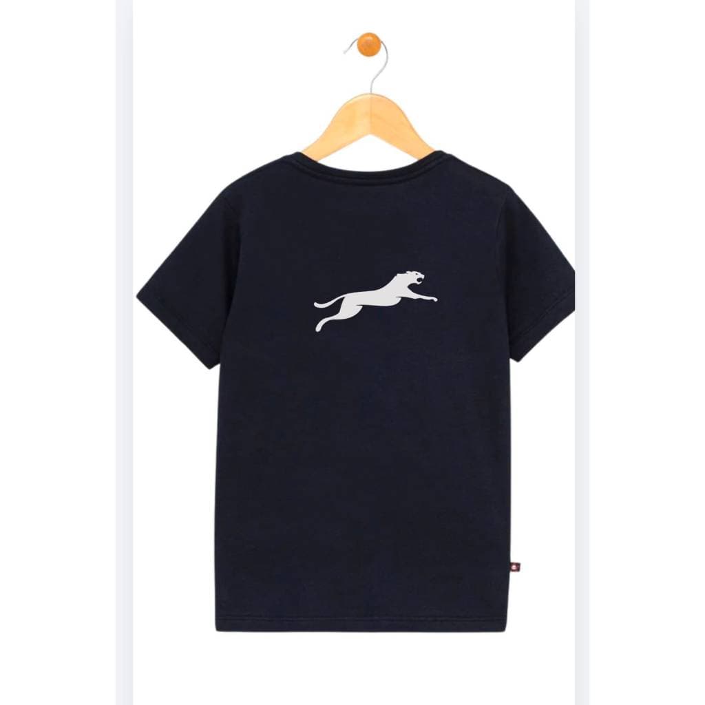 Camiseta Onça Preta Infantil 02 ao 16 Algodão
