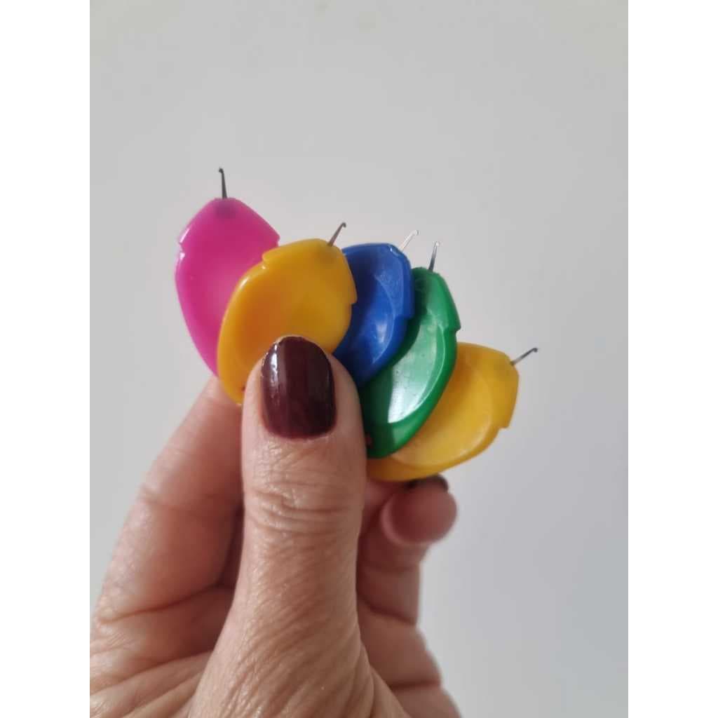 Passador Colocador De Linha Para Agulha Costura Kit Com 10 unidades