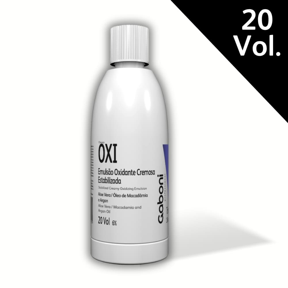Água Oxigenada 20 volumes - 75ml Gaboni Professional