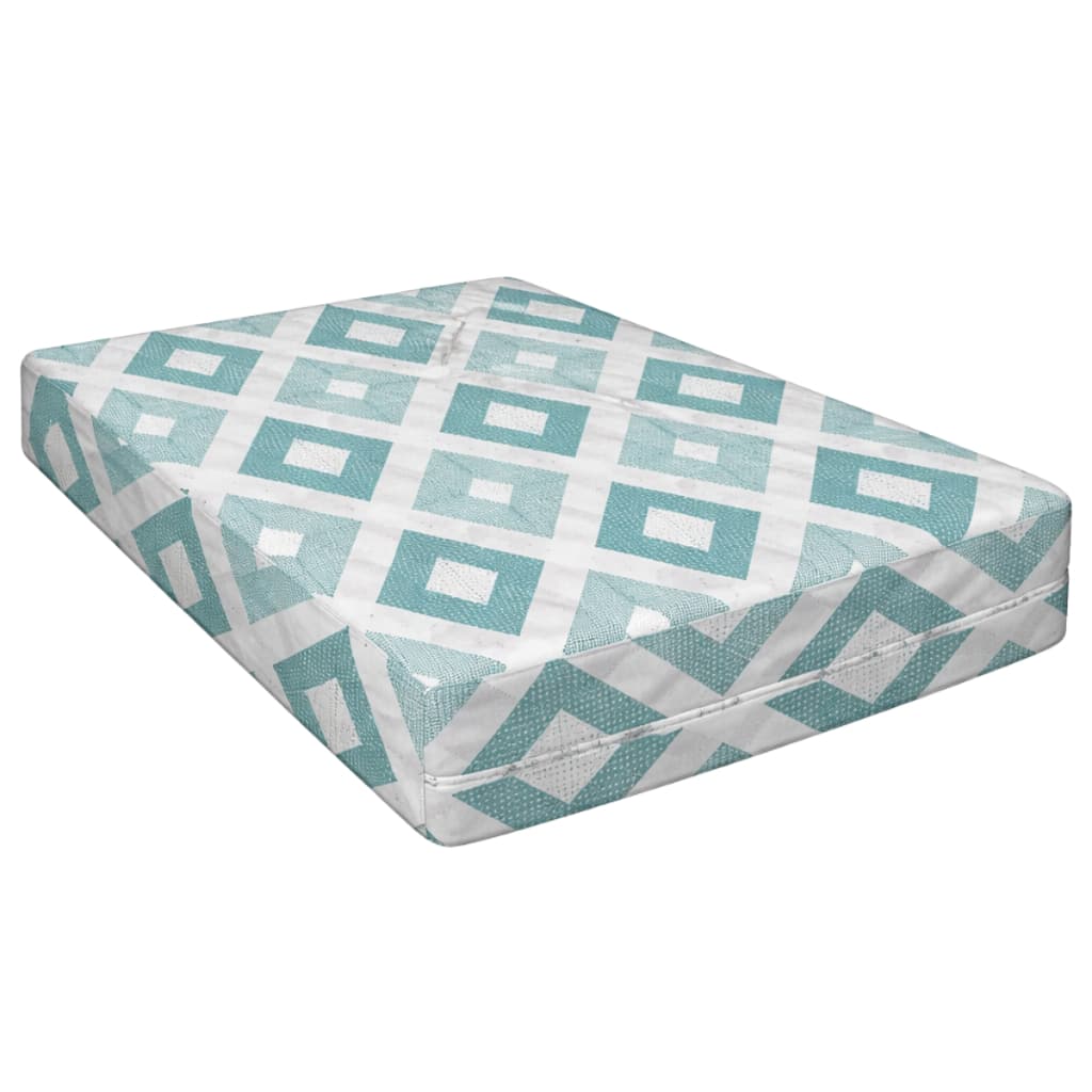 Capa De Colchão Casal Estampada Com Zíper Protetor Cama Padrão Capa De Colchao 138x188x20