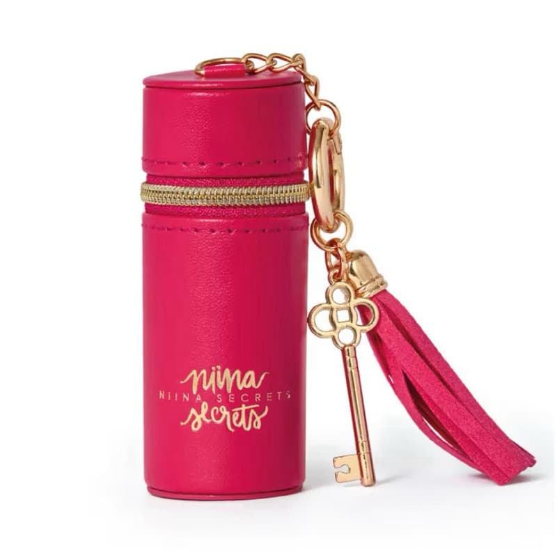 Porta Batom Charm Pink Secrets Niina Secrets de Eudora