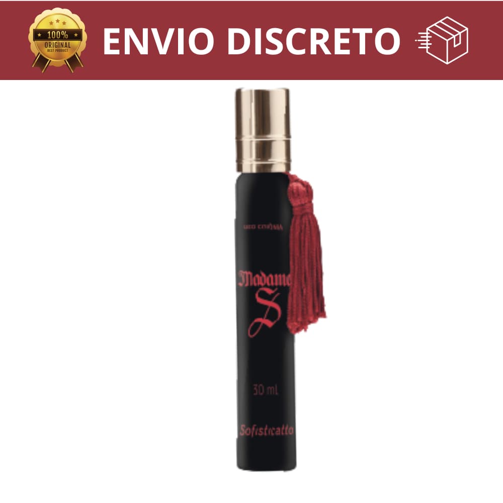 Deo-Colônia Madame S Sofisticatto 30ml | Fragrância Feminina Elegante e Marcante