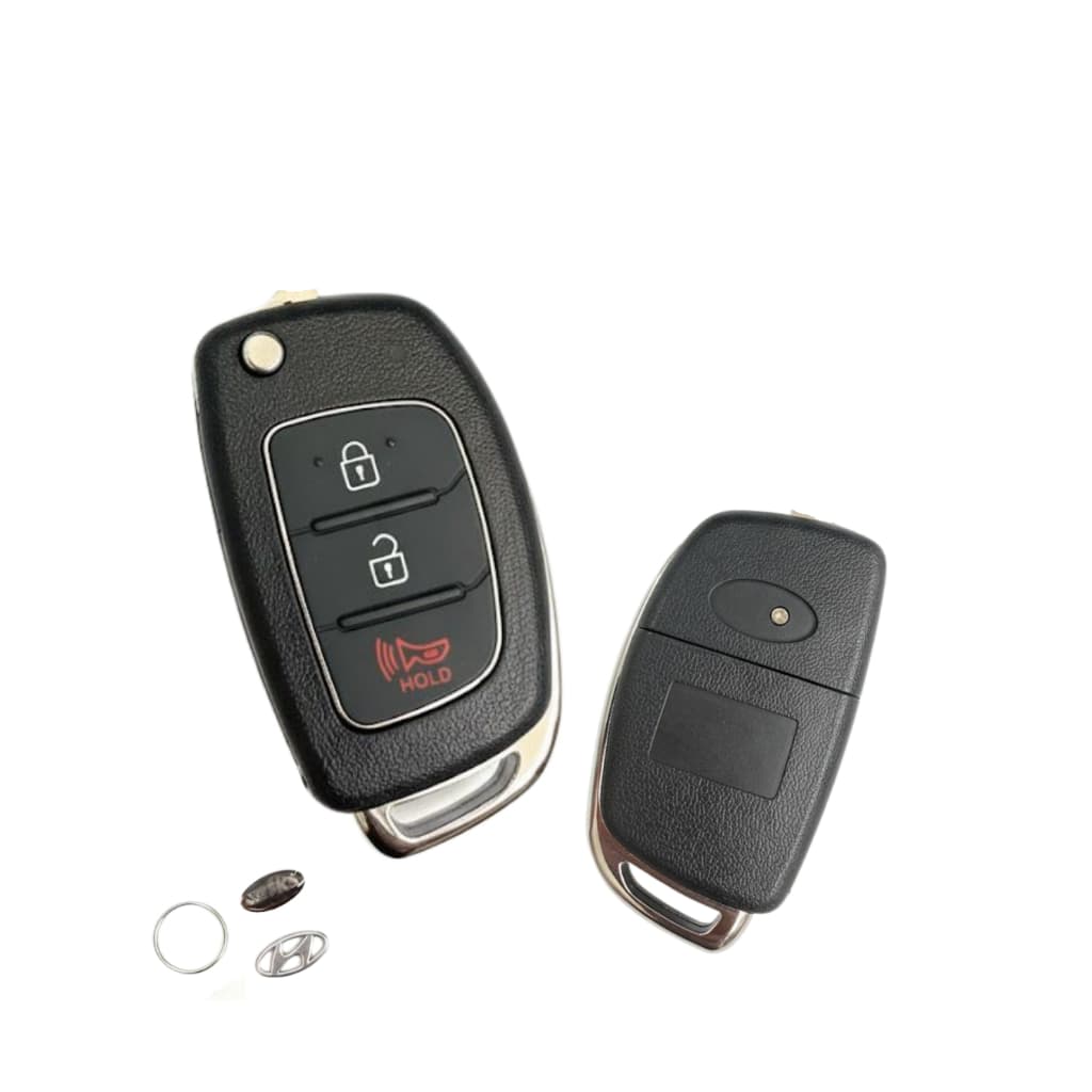 Chave Canivete Alarme Cr965 Modelo Hyundai Fks