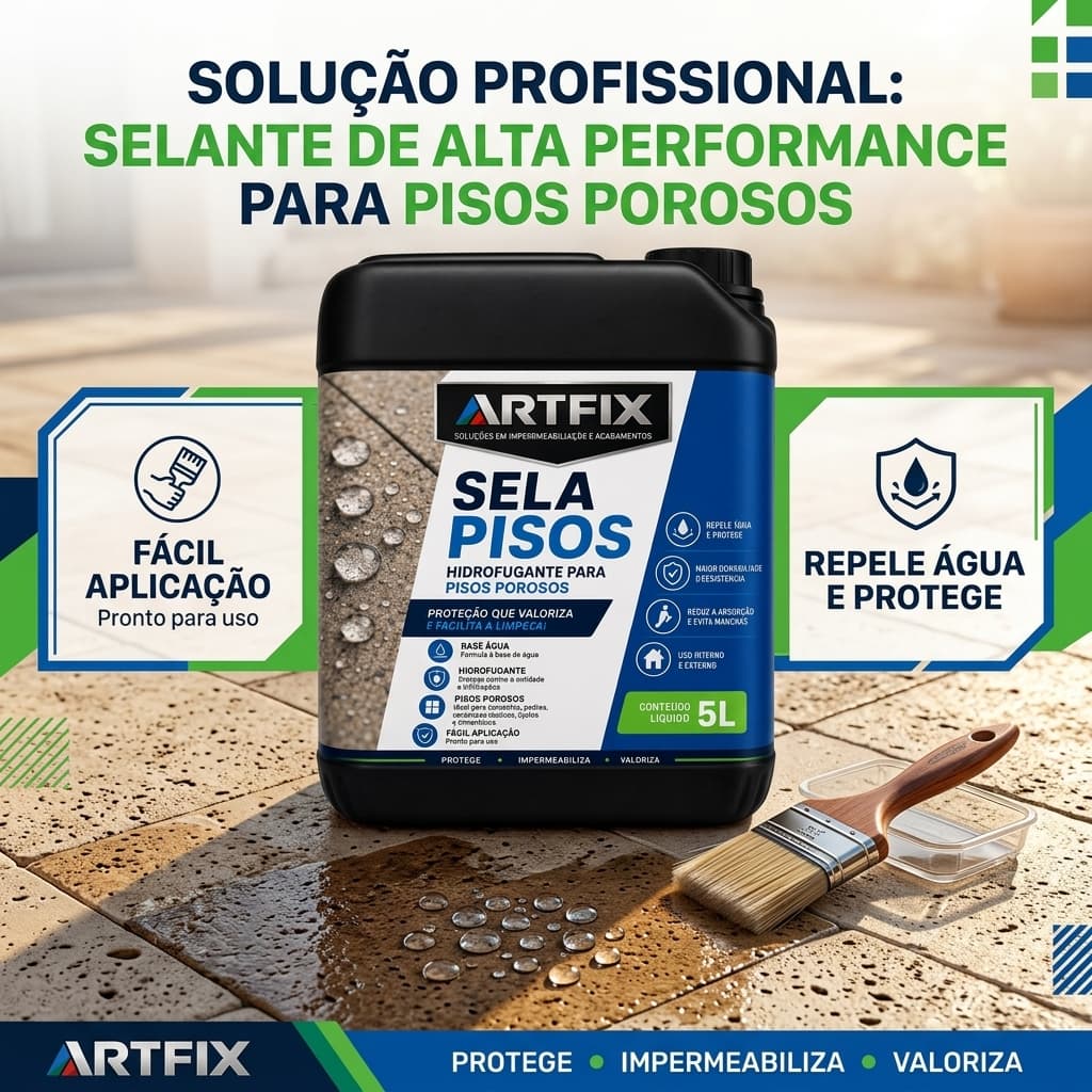 Selador Impermeabilizante 5 Litros - Hidrofugante Incolor para Paredes Externas