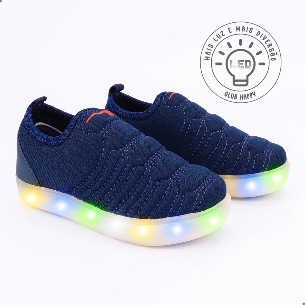 Tenis Infantil Menino Led Tenis Infantil Masculino Led Pisca Pisca Luz Live