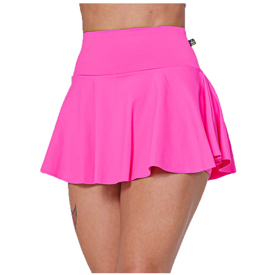Kit 2 Short Saia Poliamida  PREMIUM cores exclusivos Com Short Interno