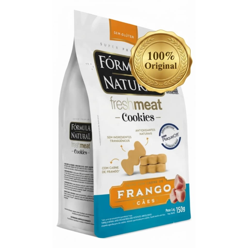 Cookies Fórmula Natural Fresh Meat Cães Adultos Frango 150g