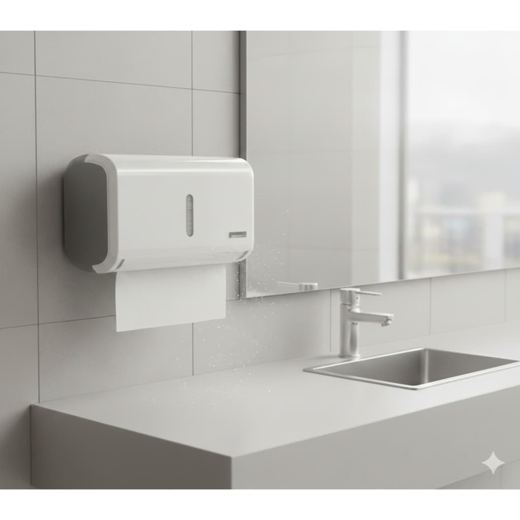 Porta Papel Toalha Dispenser Papeleira Premisse Branco