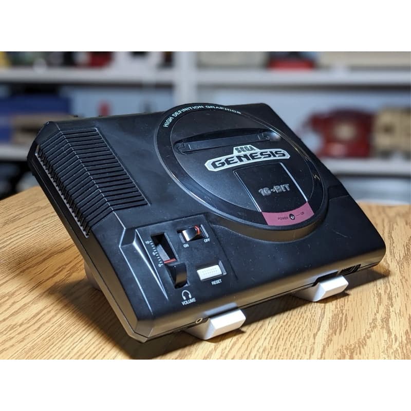 Suporte Display Minimalista e Angular para Console SEGA Mega Drive / Genesis