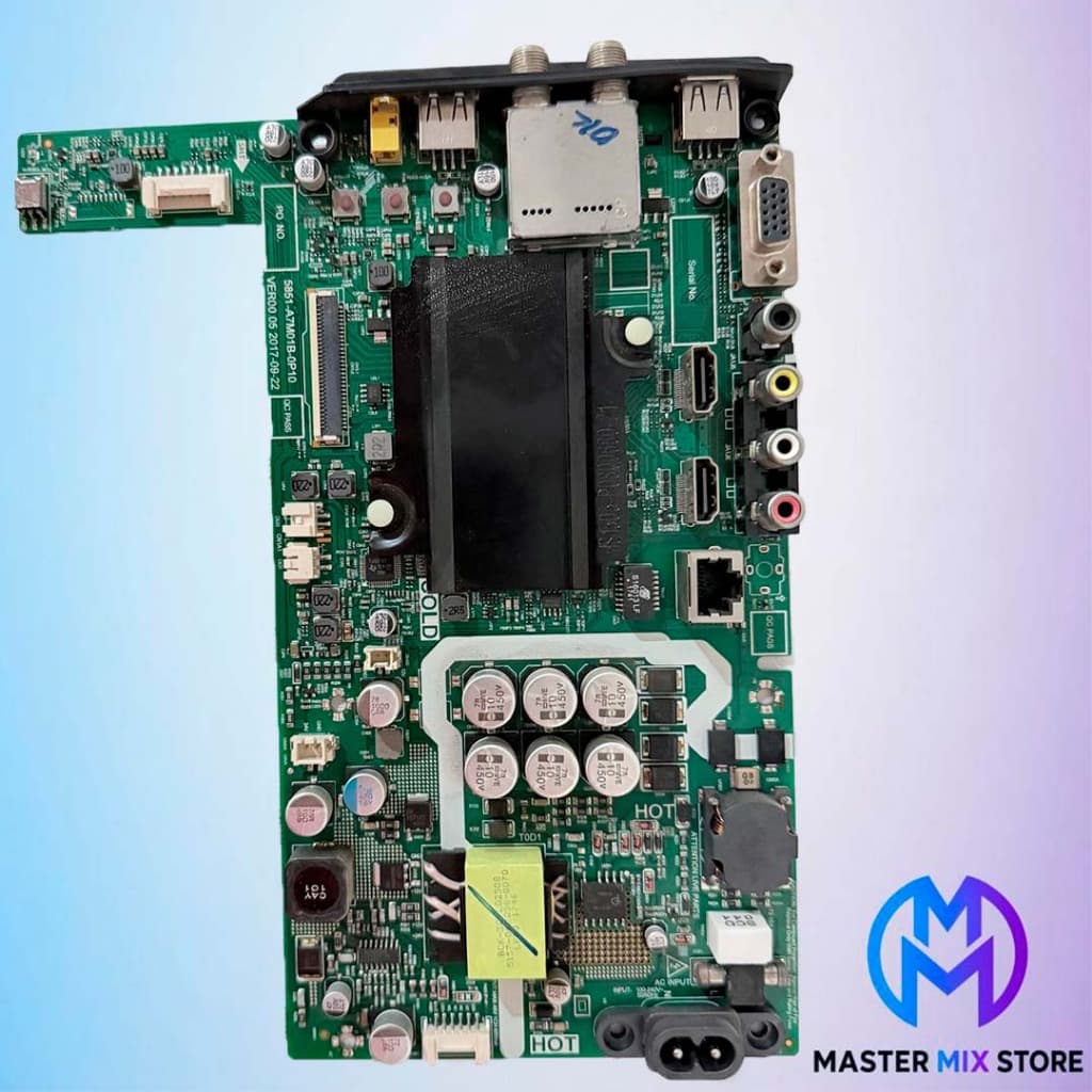 Placa Principal TV Philco PTV32F21DSWN Versão A - 58W - 5851A7M01B-0P10