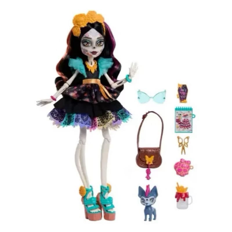 Monster High boneca Skelita Calaveras