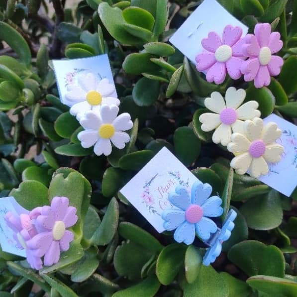Xuxinha Infantil com Flor | Elástico de Cabelo Delicado e Colorido/xuxinha para cabelo /elástico para meninas/