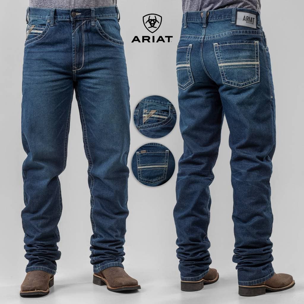 Calça Country Masculina Jeans Grosso 100% Algodão Não Marca a Bota