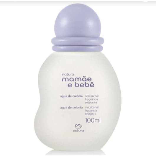 Perfume Natura Bebê Água de Colônia Infantil Relaxante Mamãe e Bebê 100 ml