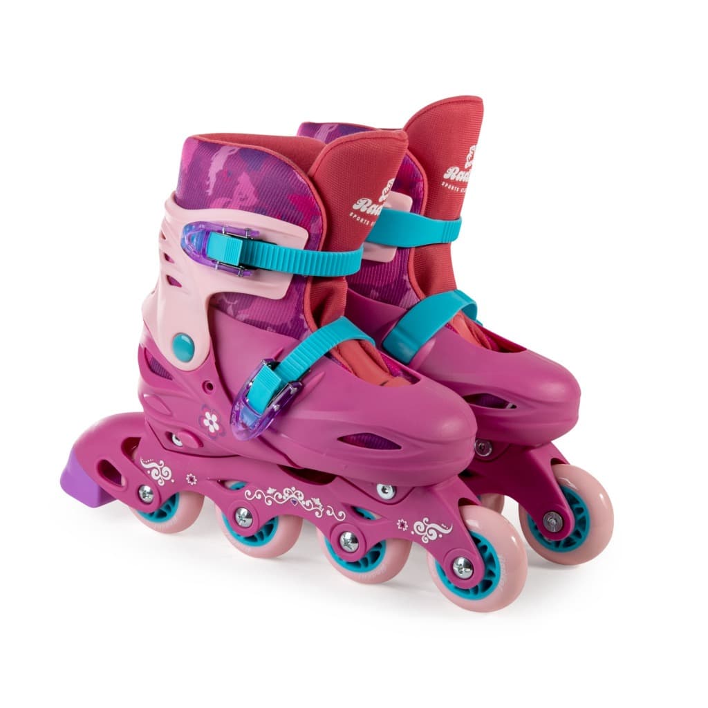 Patins Inline Ajustavel Infantil 4 Rodas Tamanho 30 ate 37
