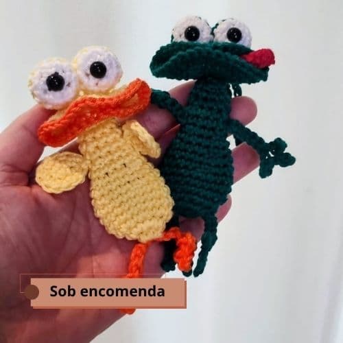 Chaveiro Antiestresse em Amigurumi com Tic Tac | Sensorial Artesanal | Chaveiro Fidget Feito à Mão