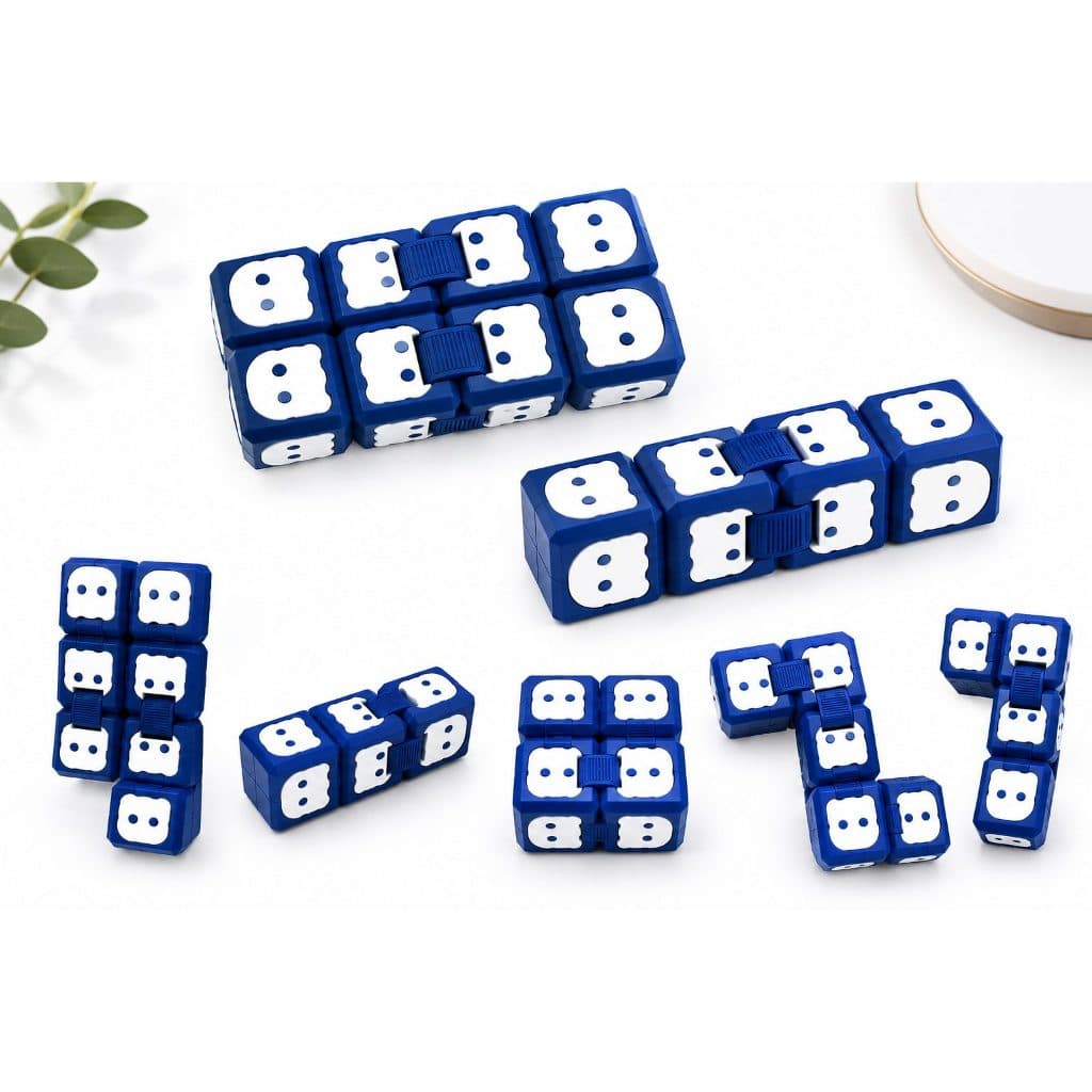 Cubo Infinito 3D Fidget Antiestresse Articulado