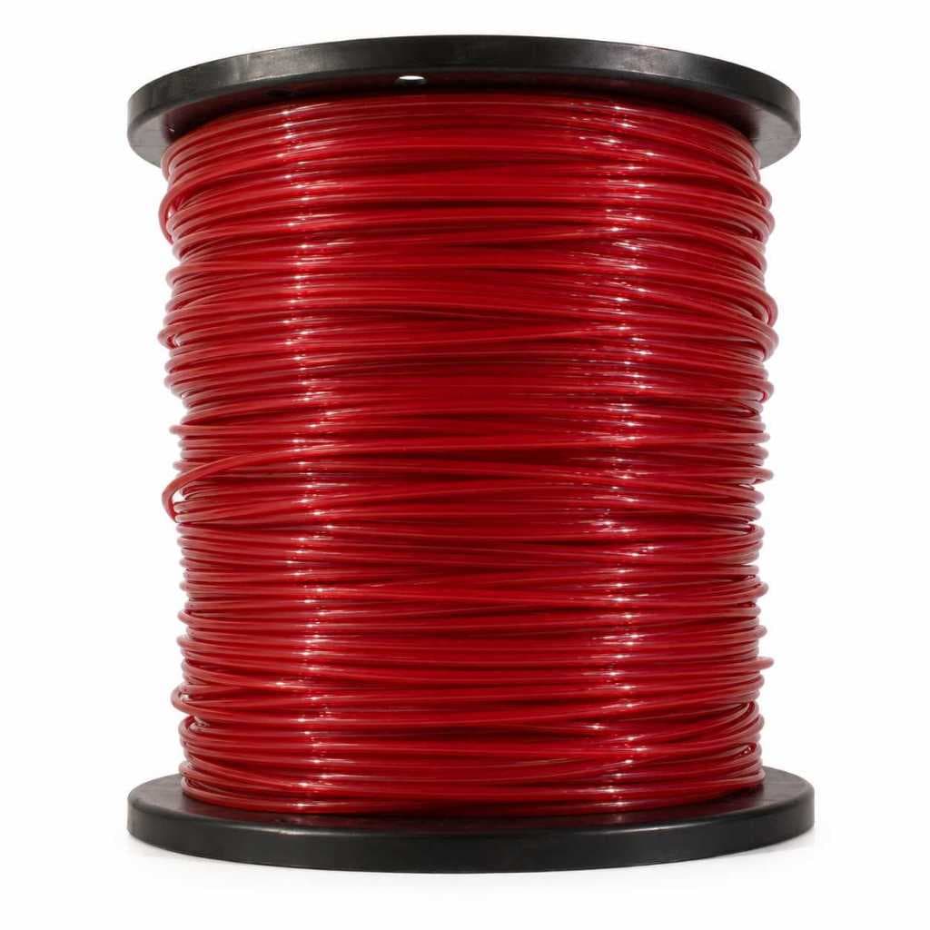 Fio De Nylon Redondo 2.7mm 2kg Roçadeira Profissional Rolo Bobina Econômica