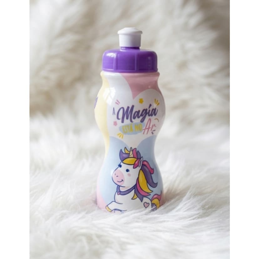 Garrafinha de Água, garrafa infantil bico Desenho 250 ml