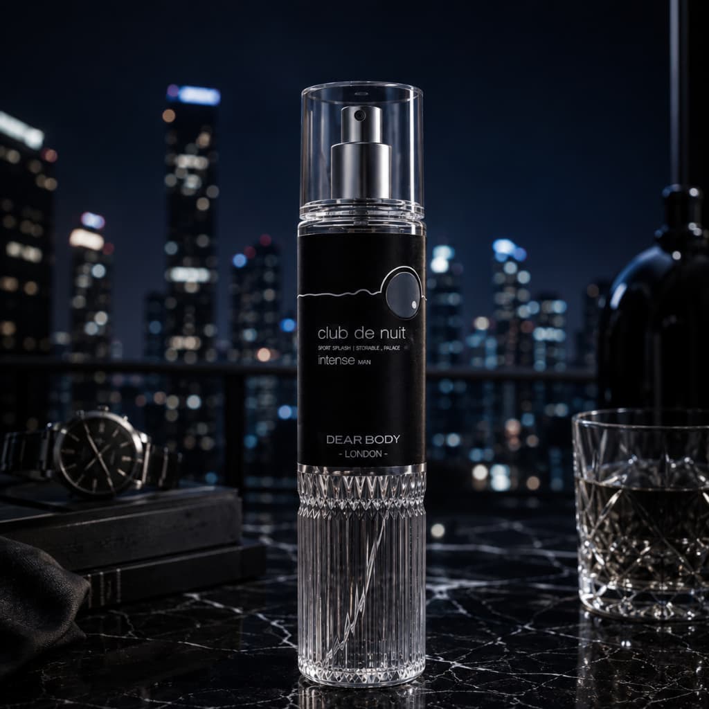 Body Splash Club De Nuit Perfume Árabe Corporal Masculino Alta Fixação