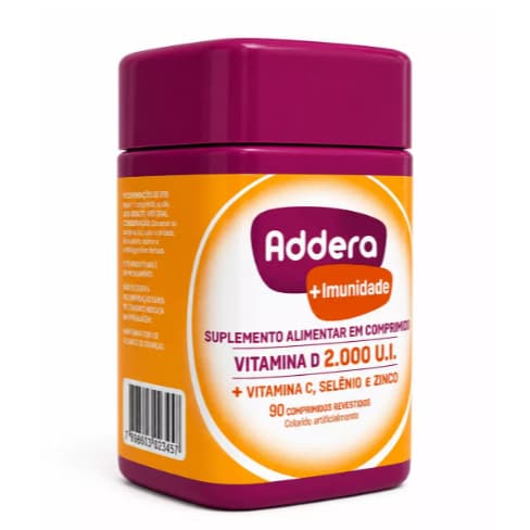 Vitamina D Addera + Imunidade 2.000ui 90 Comprimidos