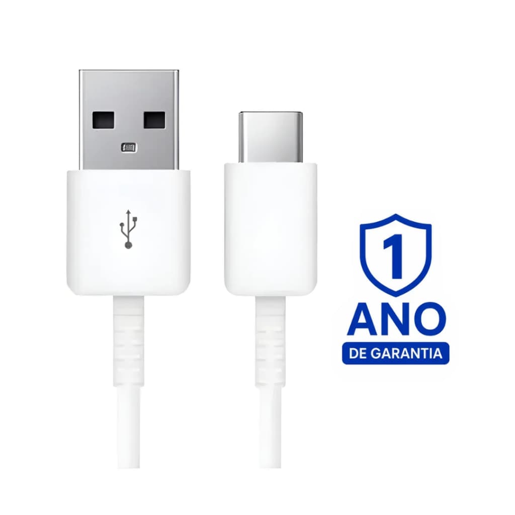 Cabo Carregador Samsung Usb Original A13 A32 A54 S20 S21 Fe
