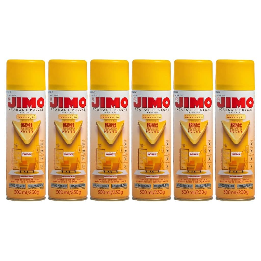 Jimo Anti Ácaros Pulgas Carrapatos Elimina a Infestação Mata Insetos 1800ml