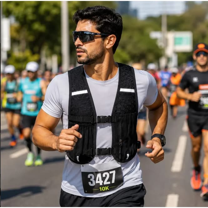 Colete de Hidratação Resistente à Água, Respirável, Mochila para Corridas, Caminhadas, Ciclismo, Trilhas, Maratonas