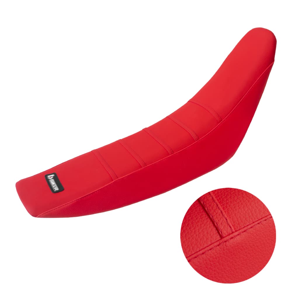 Capa de banco Gripper Crf 230 250 300 Preto e Vermelho B.biker