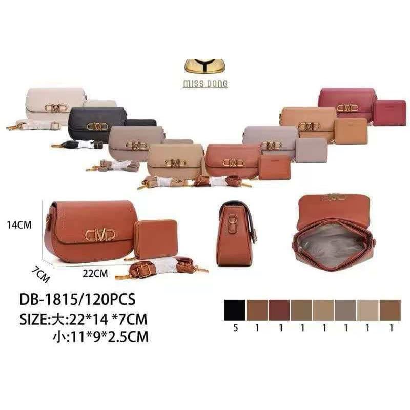 Bolsa Sela Pequena Transversal com Carteirinha - Couro Sintético Premium, Várias Cores