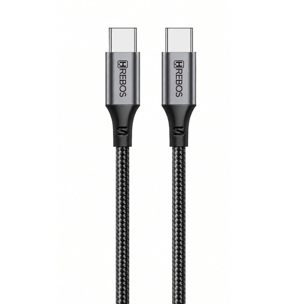 Cabo Carregador 100W Carregamento Rápido 3 Metros Trançado Nylon Reforçado Fio Tipo C Universal