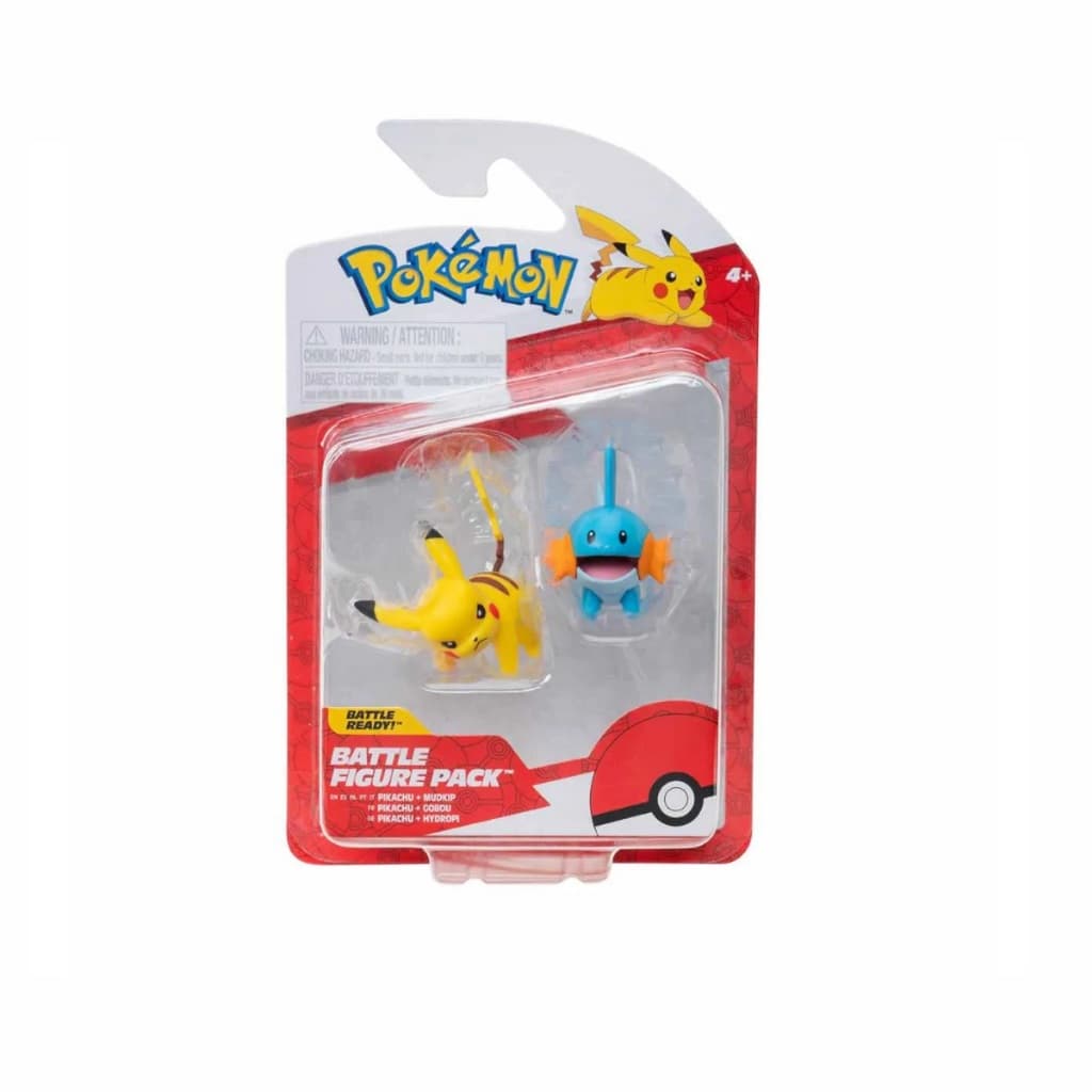 Pokémon Colecionável Figura De Batalhas Pikachu - Sunny