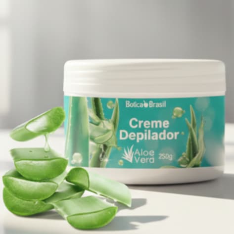 Kit Depilação Sem Dor Botica Brasil - Creme e Gel, Creme corpo + facial e Gel, 2 Cremes