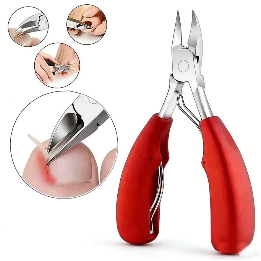 Grande Alicate cortador de unha Manicure Pedicure Desencravador Unha Grossa Encravada