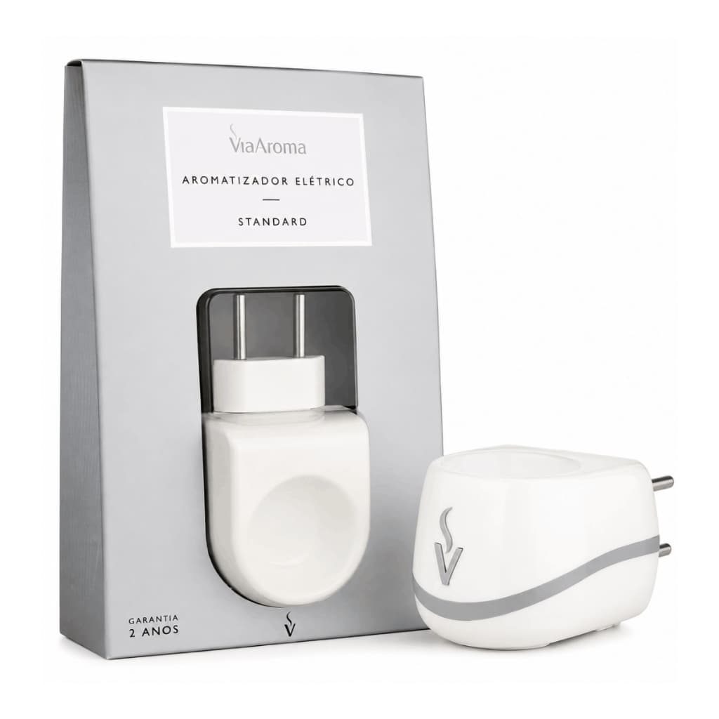 Aromatizador Difusor de Aroma Elétrico Bivolt Standard - Via Aroma